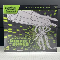 Pokemon TCG: Mega Evolution Perfect Order ETB (Elite Trainer Box) New & Sealed - Image 1
