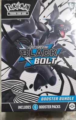 Pokemon TCG: Scarlet & Violet Black Bolt Factory Sealed Booster Bundle Box - Image 1