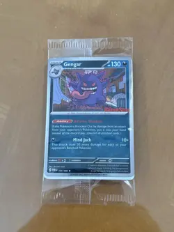 Pokemon GameStop Stamped Exclusive Gengar Promo Sealed 050/088 Ready To Ship - Image 1