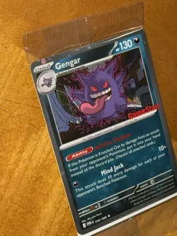 Pokemon GameStop Stamped Exclusive Gengar Promo Sealed 050/088 Ready To Ship - Image 3