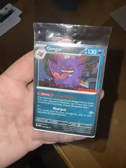 Pokemon GameStop Stamped Exclusive Gengar Promo Sealed 050/088 Ready To Ship - Image 4