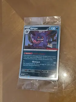 Pokemon GameStop Stamped Exclusive Gengar Promo Sealed 050/088 Ready To Ship - Image 5
