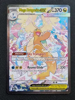 Pokemon Mega Dragonite Ex SIR 290/217 Ascended Heroes - Image 1