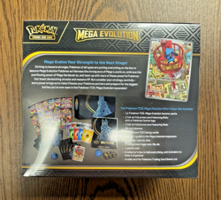 Pokemon TCG Mega Evolution POKEMON CENTER ETB! Lucario Sealed Elite Trainer Box! - Image 2