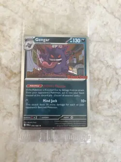 Gengar 050/088 Pokemon TCG GameStop Promo - SEALED - Image 1