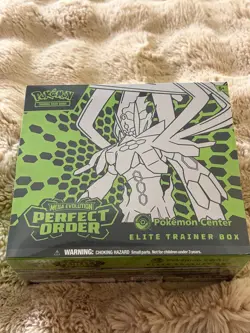 Pokemon TCG Perfect Order Pokemon Center PC ETB Elite Trainer Box Sealed In Hand - Image 1