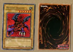 Yu-Gi-Oh! Ltd. Edition MDP2-EN008, Meteor Dragon. DRAGON, GAME CARD - Image 1
