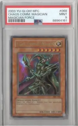 2003 YU-GI-OH! MFC-MAGICIAN'S FORCE #068 CHAOS COMMAND MAGICIAN PSA 9 - Image 1