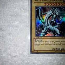 Yu-Gi-Oh! TCG Dragon Blanco De Ojos Azules SKE-SP001 1st Edition Super Rare MP - Image 2