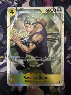 One Piece TCG Roronoa Zoro OP15-113 SR Near Mint - Image 1