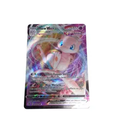 Pokemon Mew VMAX Fusion Strike Trading Card 114/264 Holo - Image 1