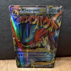 Pokemon EX & Mega Holo Card Lot SVP XY - Charizard, Lucario, Swampert, Gengar - Image 5
