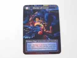 Murder of Crows Ordinary Foil Sorcery Gothic TCG Trading Card - Image 2