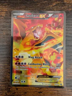 Pokemon TCG Charizard EX XY121 Black Star Promo Holo Card 2016 Near Mint - Image 1