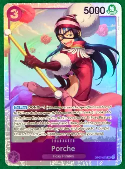 Porche - 500 Years In The Future OP07-072 - One Piece CCG Card - Image 1