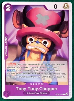 Tony Tony.Chopper 066 - 500 Years in the Future OP07-066 - One Piece CCG Card - Image 1