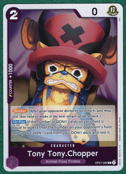 Tony Tony.Chopper 066 - 500 Years in the Future OP07-066 - One Piece CCG Card - Image 2