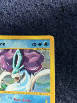 Suicune H25/H32 Holo Rare Aquapolis e-Reader 2002 Pokemon Card - Image 5