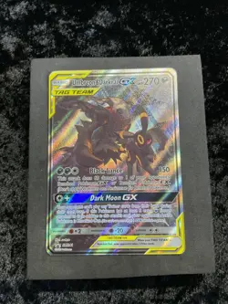 Umbreon & Darkrai GX SM241 Sun & Moon Full Art Promo Pokemon Card LP/MP - Image 1