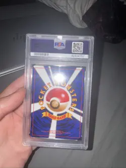1996 Pokemon Japanese Base Blastoise Holo Card PSA 8 - Image 2