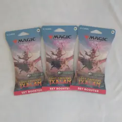 Magic: The Gathering Lost Caverns of Ixalan Set Booster 3 Packs 12 Cards - Image 1