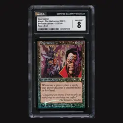 OPPRESSION FOIL CGC 8 Seventh Edition Magic MTG Graded [Luca] - Image 1