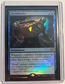 M/NM Necroduality (Foil)(Normal) MTG Innistrad: Crimson Vow #070 Mythic - Image 1
