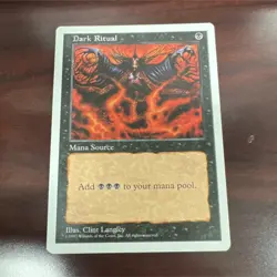 Magic: The Gathering Dark Ritual Instant Core Set 5th Edition Black Common Regu… - Image 1