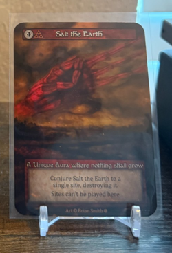 Sorcery Contested Realms - Gothic - Salt the Earth NM - Image 1