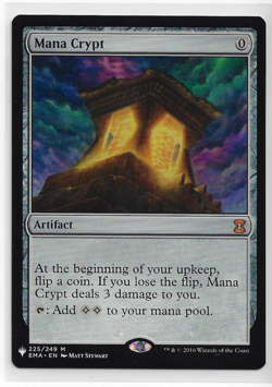 Mana Crypt The List Reprints Regular (NM) 225/249 - Image 1