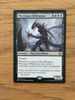 Phyrexian Obliterator Phyrexia: All Will Be One Regular - Image 1