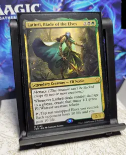MTG Foundations Lathril, Blade of the Elves 242, NM, Regular, Ships Quickly - Image 1