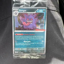 Gengar 050/088 Pokemon TCG GameStop Promo - SEALED - Image 1