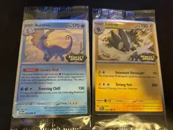 Pokemon TCG Perfect Order Promo Luxray 028/088 and Aurorus 024/088 Bundle - Image 1