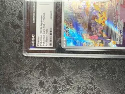 POKEMON PIKACHU 2023 JAPANESE CARD 151-173/165 ART RARE-HOLO💎CGC 9 - Image 3