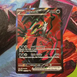 Pokemon TCG Perfect Order English Yveltal EX 105/088 Ultra Rare Full Art NM - Image 1