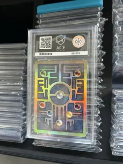 Pokemon Ancient Mew Movie Promo 2000 Cosmos Holo Card Ace NM-MT 8 - Image 3