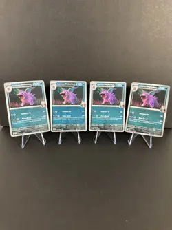 x4 Team Rocket's Nidorino - Playset 118/182 - Pokemon SV10 Destined Rivals M/NM - Image 1
