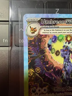 2025 POKEMON PRISMATIC EVOLUTIONS UMBREON EX 161/131! SPECIAL ILLUSTRATIONS RARE - Image 2