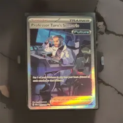 Pokemon Professor Turo's Scenario Special Illustration Rare Holo SV04 #257/182 - Image 1