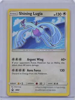 Shining Lugia - SM82 SM82 Holo Promo Sun & Moon Promo Pokemon NM - Image 1
