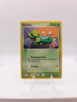 Pokemon TCG Treecko EX Crystal Guardians 67/100 Regular Common - Image 1