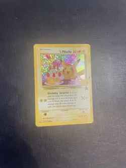 Pokemon Birthday Pikachu 24/53 Celebrations Classic Collection Holo ‘s Pikachu - Image 1