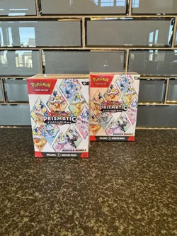 Pokemon TCG Prismatic Evolutions Booster Bundle Sealed x2 - Image 1