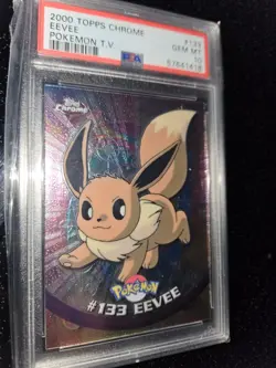Pokemon Eevee PSA 10 Topps Chrome Gem Mint - Image 4