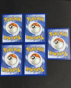 5x Poke Pad 198/217 Ascended Heroes Pokemon Trainer Play Set Of 5 - NEVER PLAYED - Image 2