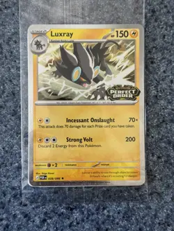 Pokemon Luxray 028/088 Perfect Order Best Buy Stamped Promo Sealed NM Mint - Image 1