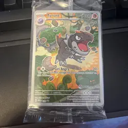 Pokemon - Tyrunt 070 Pokemon Center Stamp Black Star Promo SEALED - Image 1