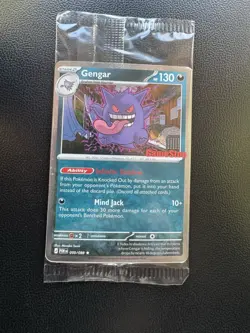 Pokemon Gengar GameStop Stamp Promo Sealed - Image 1