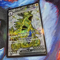 Tyranitar EX 211/197 Obsidian Flames Ultra Rare Full Art Pokemon - Image 2